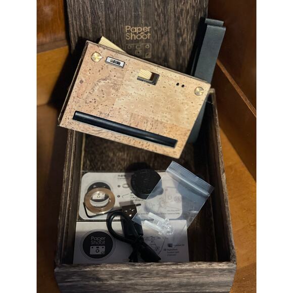 Paper Shoot Camera-camera set-cork plain - Picture 5 of 5